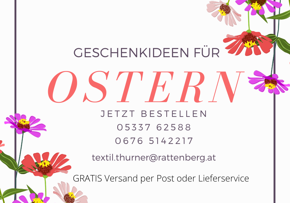 Geschenkideen für Ostern bestellen